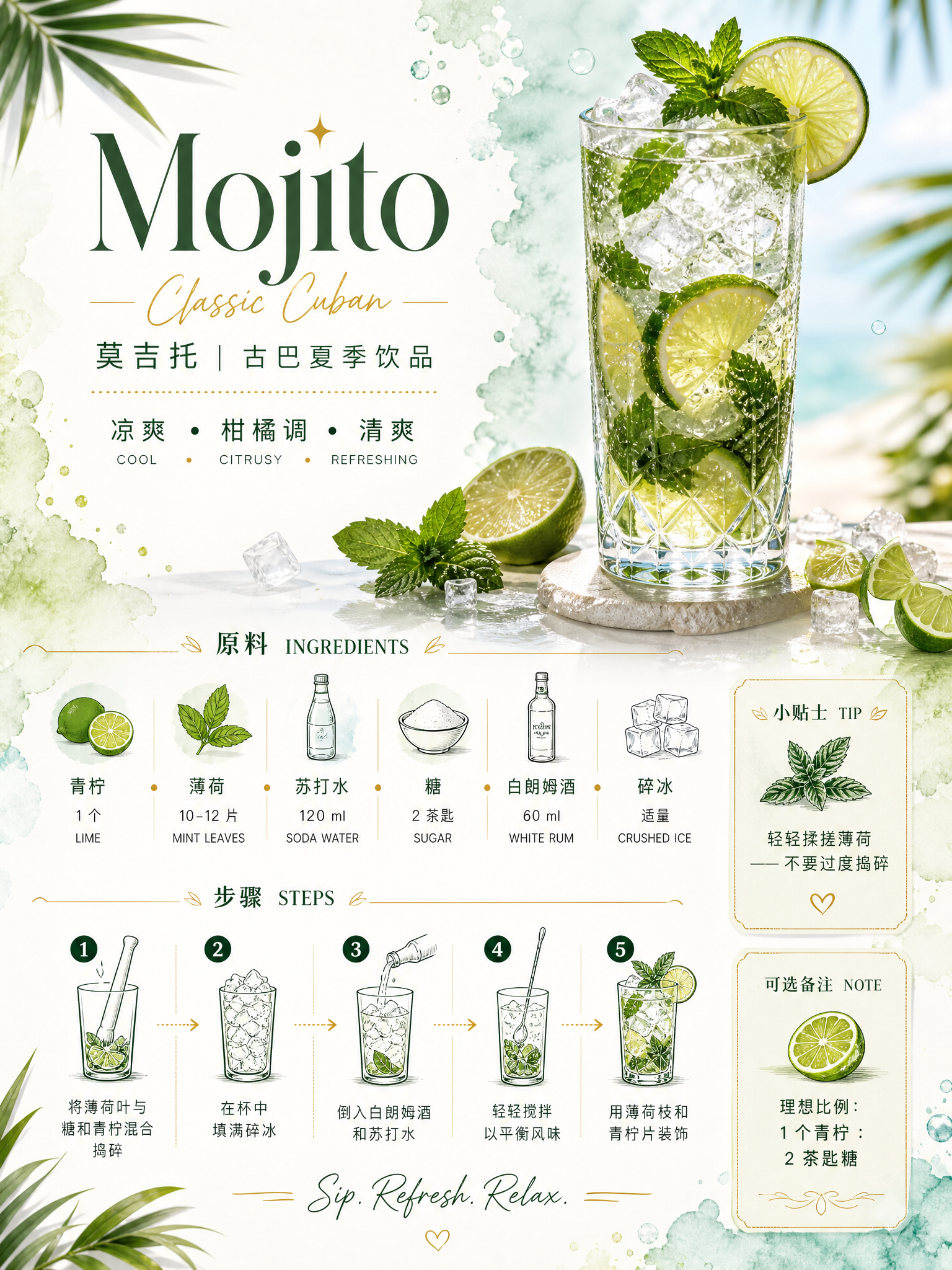 饮品类 SKU 多平台活动视觉示例